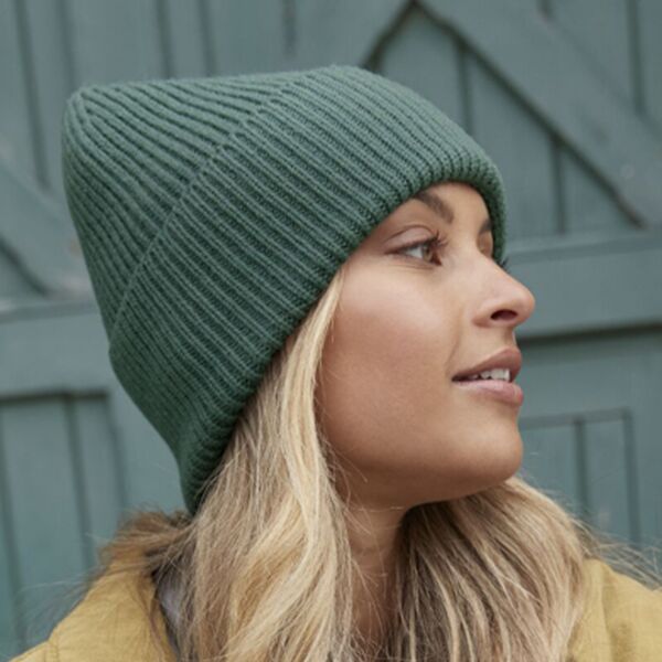 Beechfield Recycled Oversized Cuffed Beanie Thumbnail