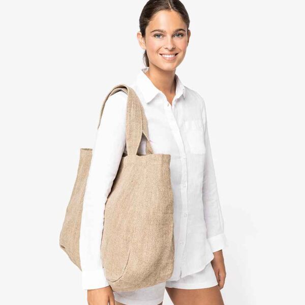 Spasso Jute Shopping Bag Thumbnail