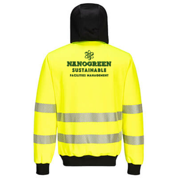 Hi-Vis Hoodie Yellow Thumbnail
